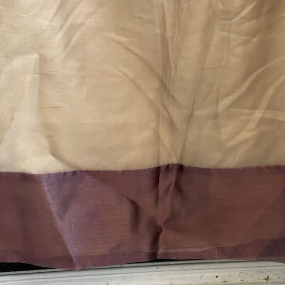 Silk Box Womens Skirt Size 4 Embroidered 100% Silk Midi Button Floral Zipper - Picture 8 of 16